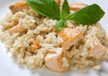 Risotto al Salmone